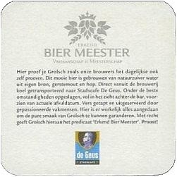 op de pure smaak — viltje