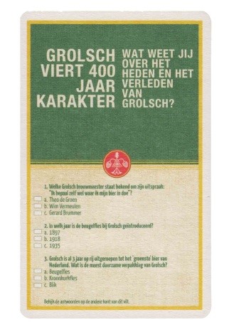 Wat weet jij — viltje