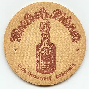 Proefdruk - Grolsch pilsner (blauw/bruin) — viltje