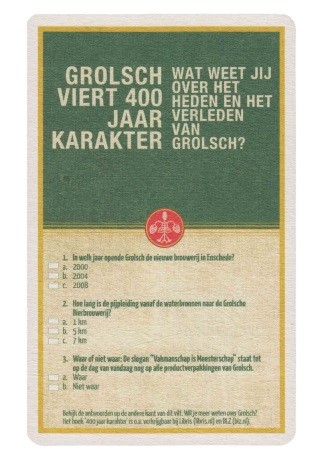 Wat weet jij — viltje