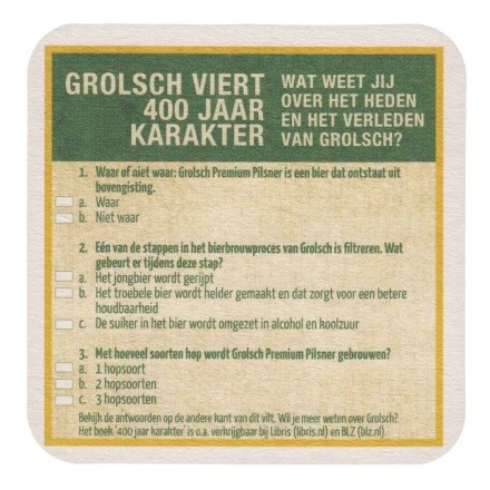 Wat weet jij  — viltje