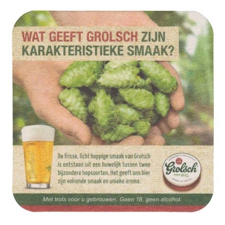 Wat geeft Grolsch