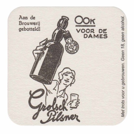 Ook voor de dames     — viltje