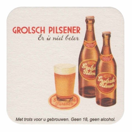 Grolsch Pilsener  — viltje