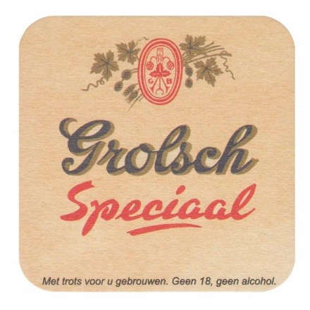 Grolsch speciaal   — viltje