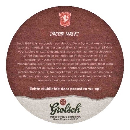 FC Twente - Jacob Malki — viltje