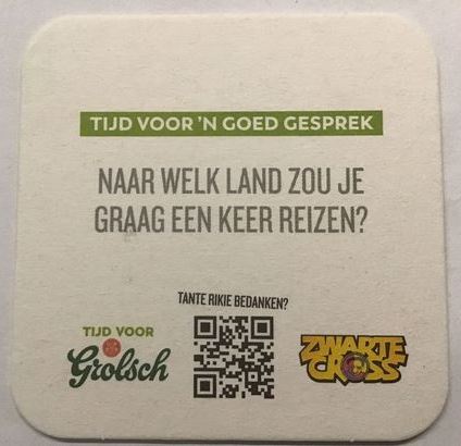 Tijd voor een goed gesprek  (4-12) — viltje