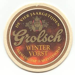 Wintervorst, premium pilsner    — viltje