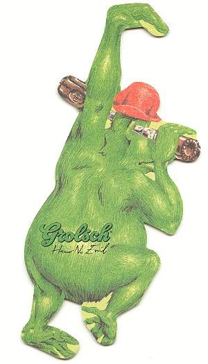 groene aap   — viltje2
