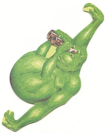 groene aap   — viltje