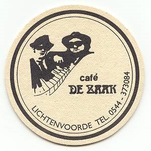 Cafe de Zaak   — viltje