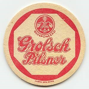 Grolsch pilsner (rood) — viltje
