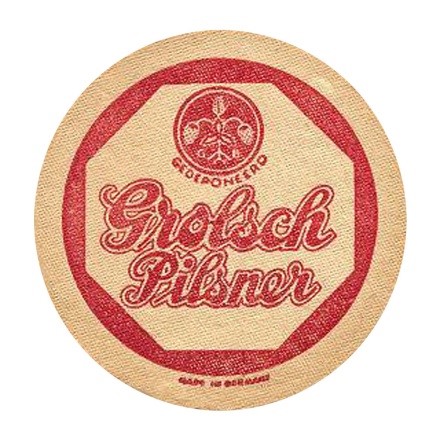Grolsch pilsner - Germany (rood)  — viltje