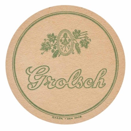 Grolsch - vakmanschap (groen)  — viltje2