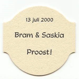 Privé - Bram & Saskia — viltje