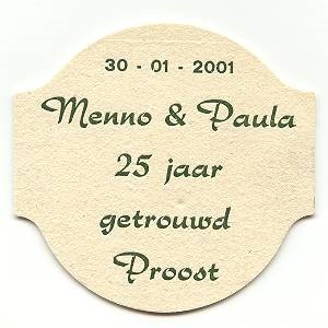 Privé - Menno & Paula — viltje