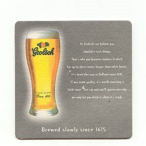 We only let you drink - met reliëf — viltje