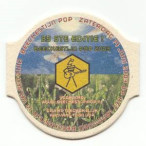 Beeckestijn pop 2003 — viltje