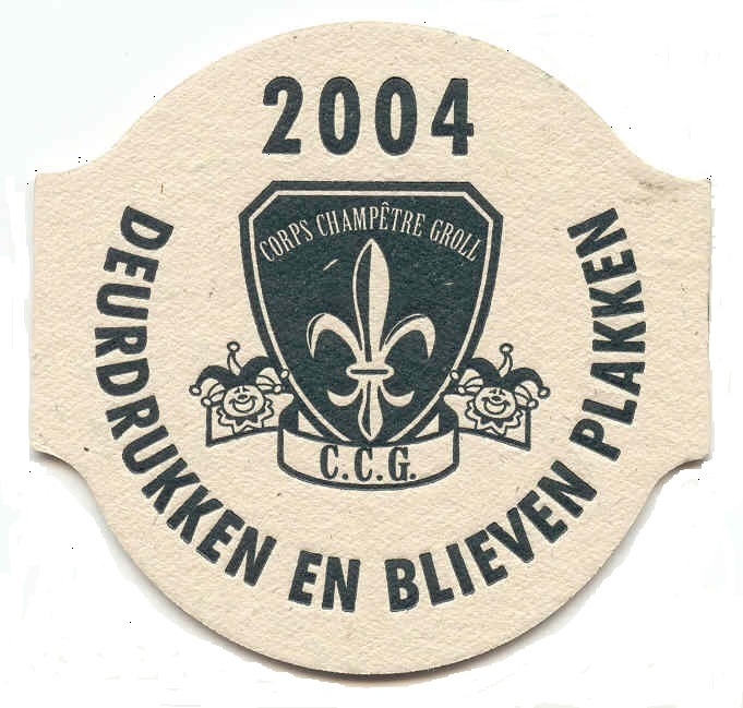 carnavalsviltje - Corps Champêtre Groll — viltje