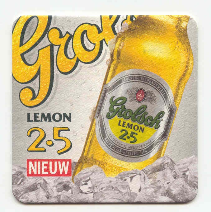 Premium 2.5 - Lemon 2.5 (groen/geel) — viltje