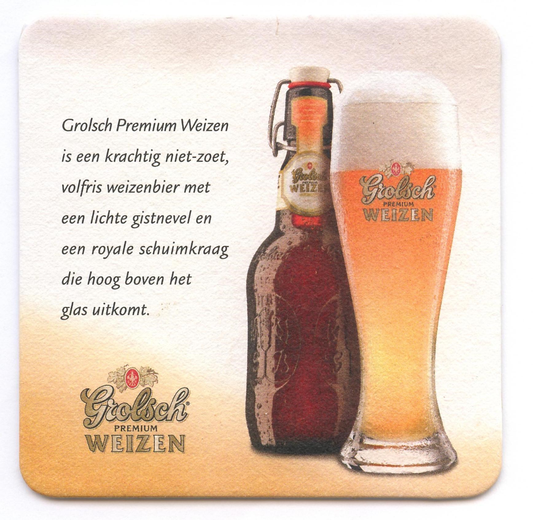 Grolsch Premium Weizen  — viltje2