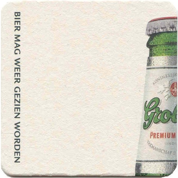 Bier mag weer gezien worden - 1  — viltje