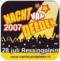 Nacht van Delden 2007 — viltje