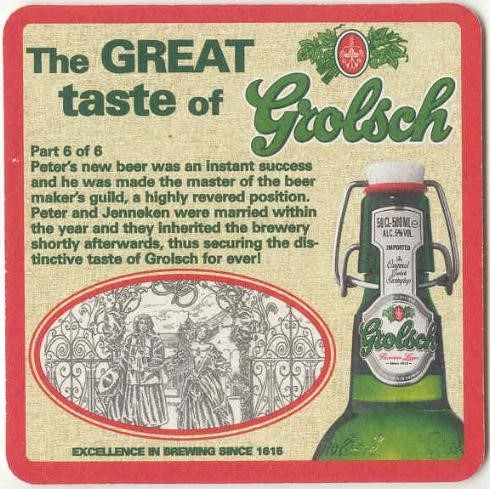 The GREAT taste of Grolsch. Part 6 of 6 — viltje1