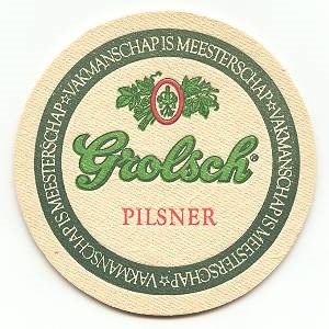 Vakmanschap is meesterschap (groen/wit)  — viltje