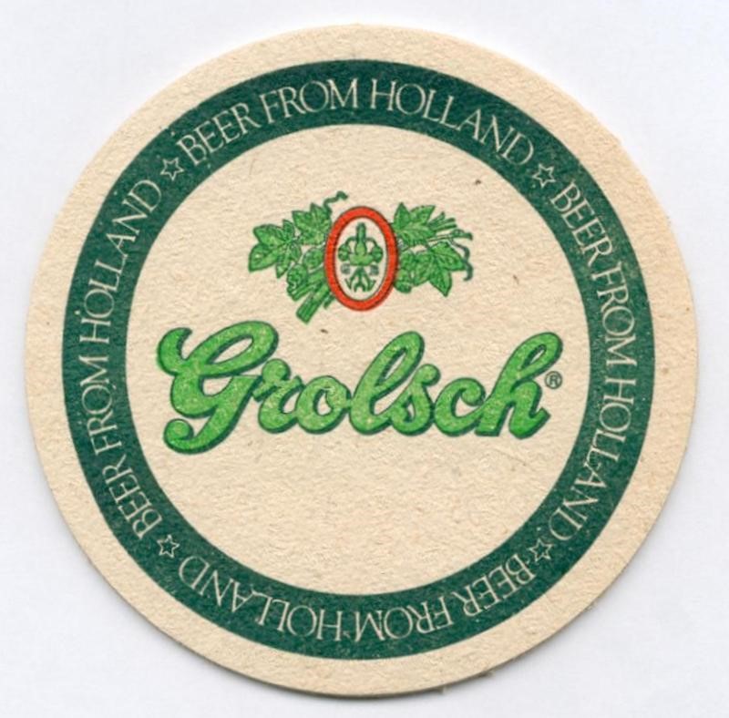 beer from holland (4x) - enkelzijdig  — viltje