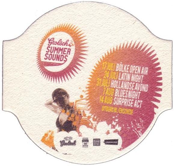Grolsch Summer Sounds — viltje
