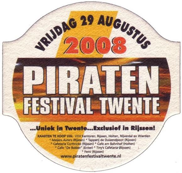 Piraten festival — viltje
