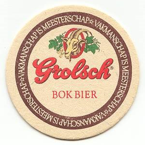 bokbier (IS boven logo) — viltje