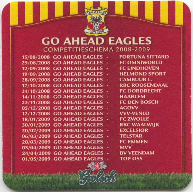 Go Ahead Eagles seizoen 2008-2009 — viltje