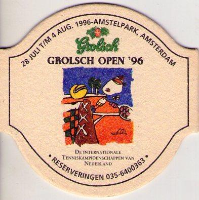 Grolsch open '96  — viltje